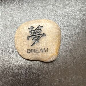 Inspirational Dream Engraved Stone